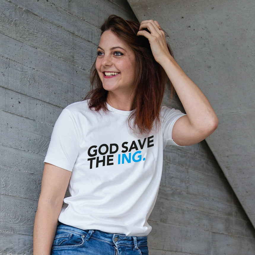 BLING. BLING. T-Shirt God save the ING.
