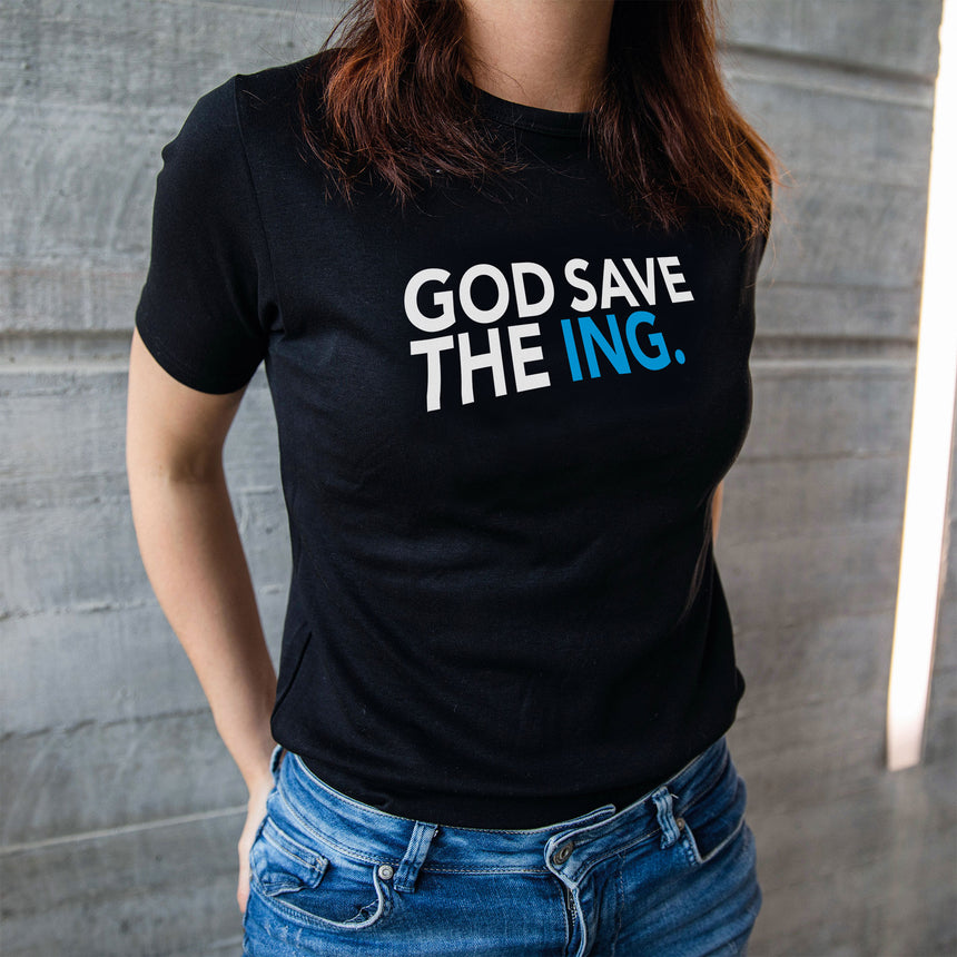 BLING. BLING. T-Shirt God save the ING.